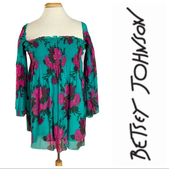 Betsey Johnson Tops - VINTAGE SILK TUNIC